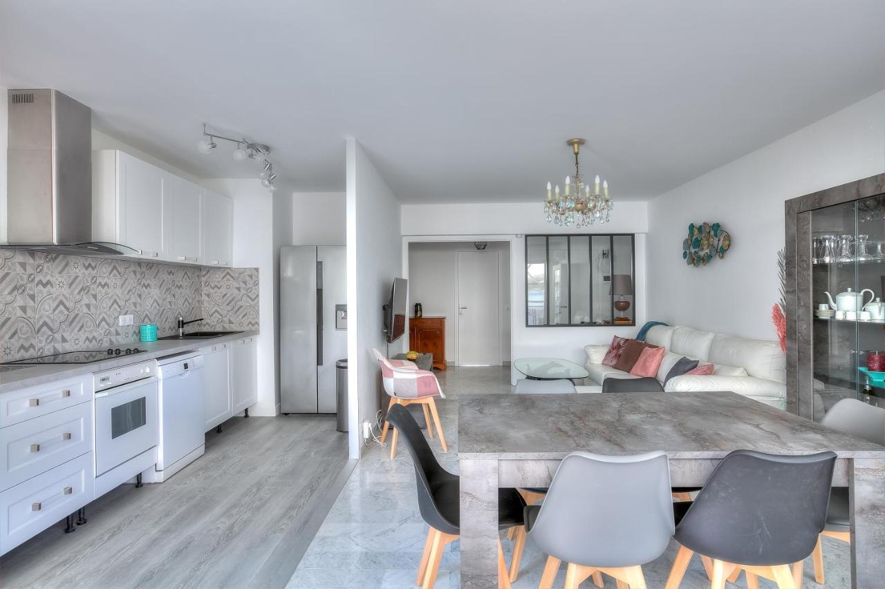Le Sun-Beach - Spacieux 3 Pieces Avec Parking A 400 M Des Plages De Juan-Les-Pins Exterior foto